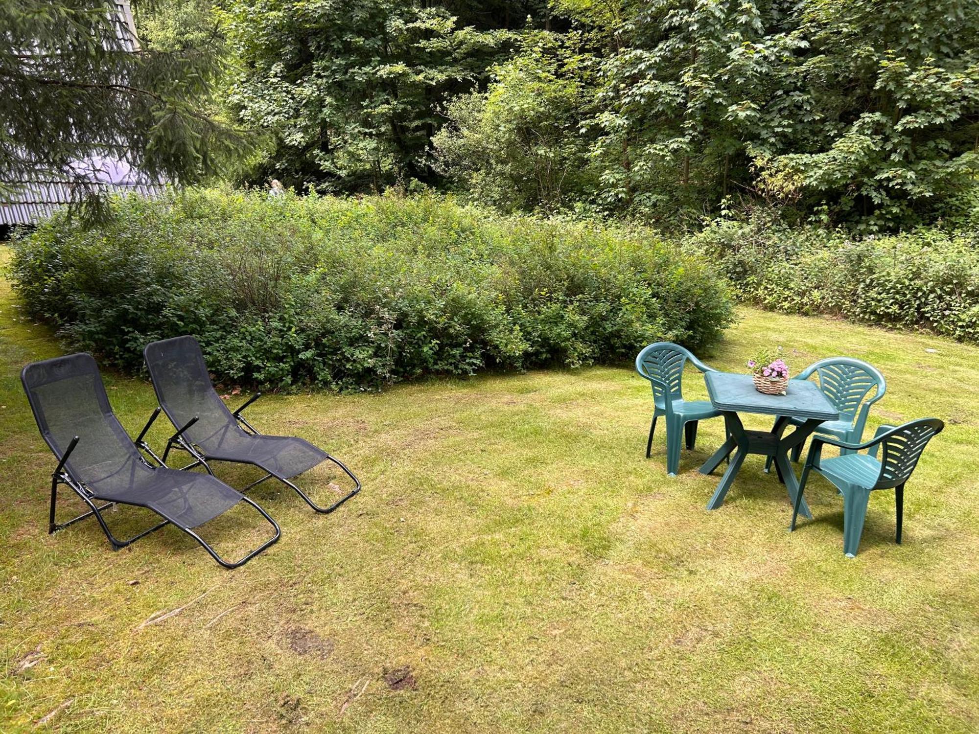 Ferienhäuser Am Waldschlößchen Lautenthal Exterior foto